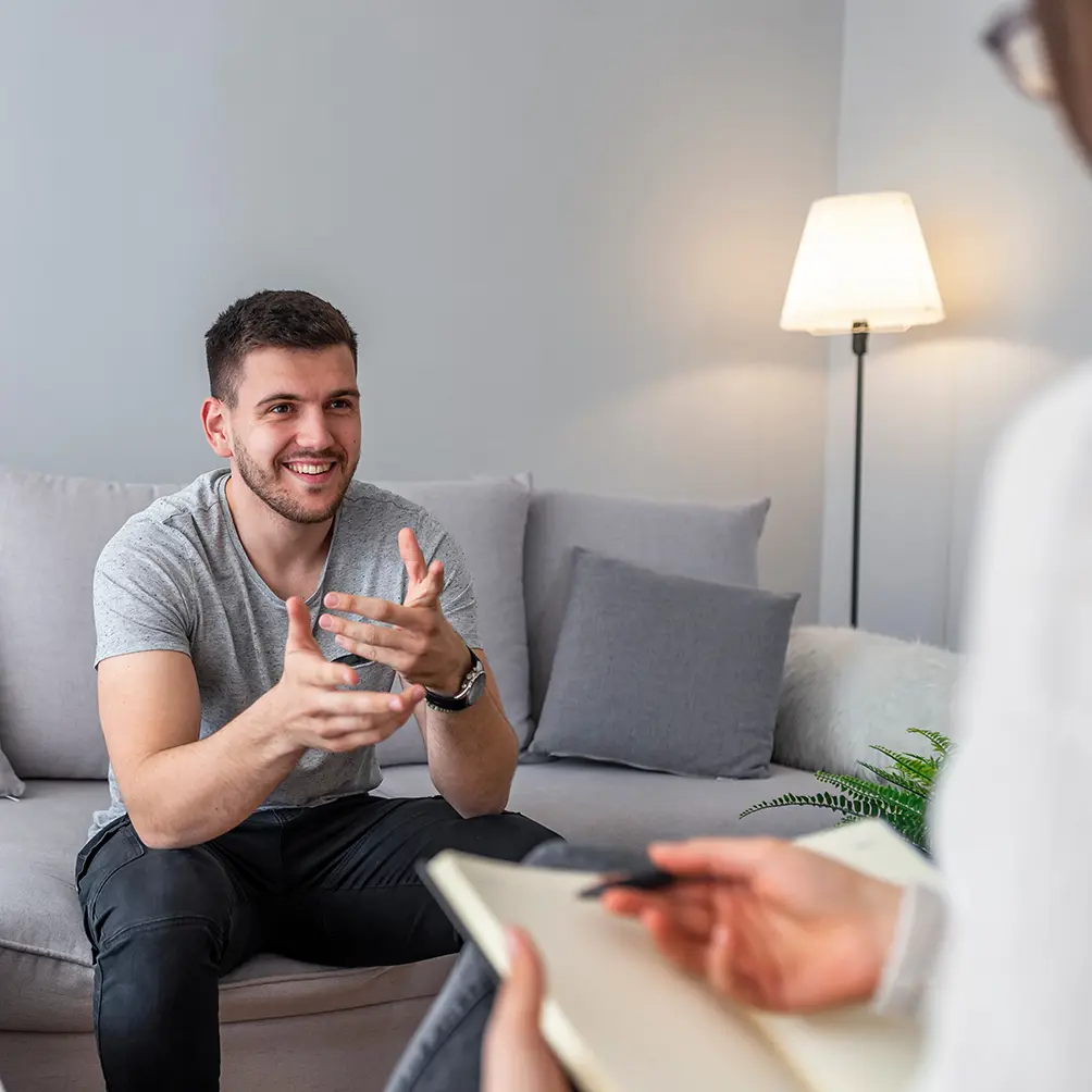 Therapy session for suicide awareness featured